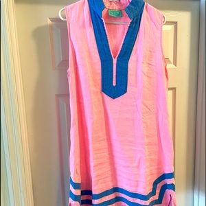Pink Sail to Sable sleeveless Tunic